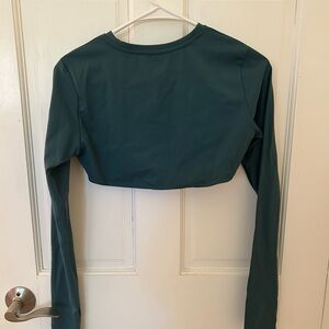 Paragon Crop Layer Long Sleeve Top